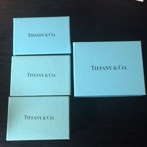 Sold^*^Bundle of 4 Tiffany & Co. Gift Boxes 🎁